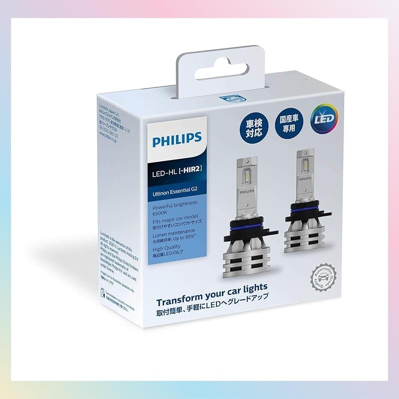 【from Japan】Philips H4 LED headlight [New car inspection/Low beam