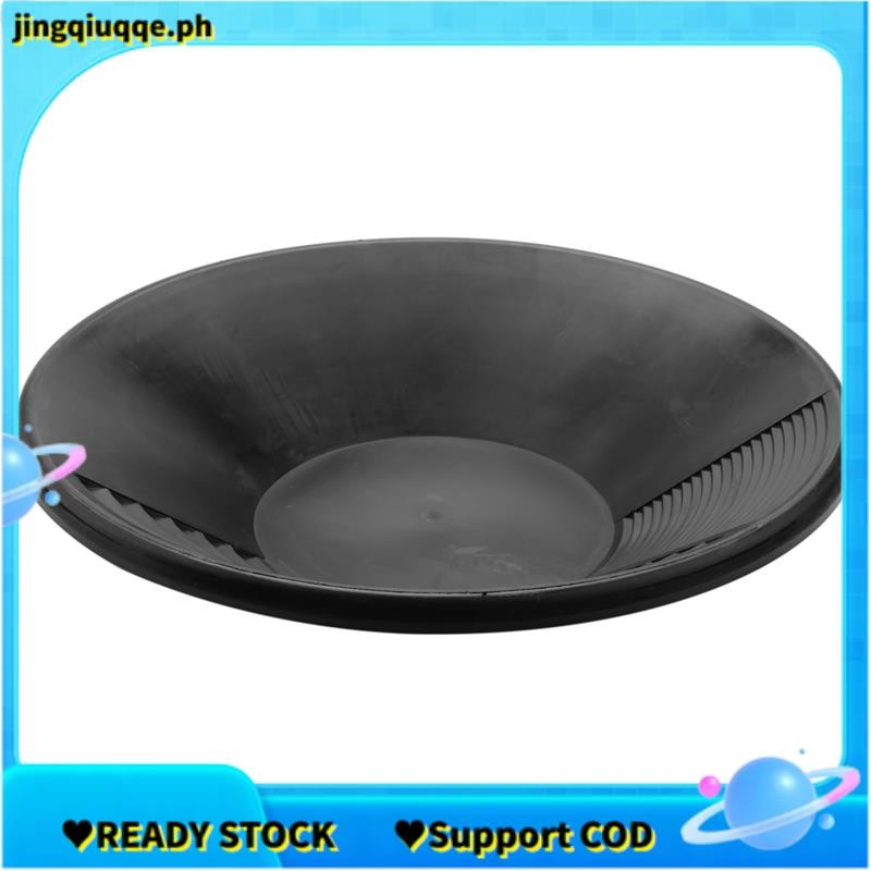 【IN STOCK】Black Plastic Gold Pan Basin Nugget Mining Dredging