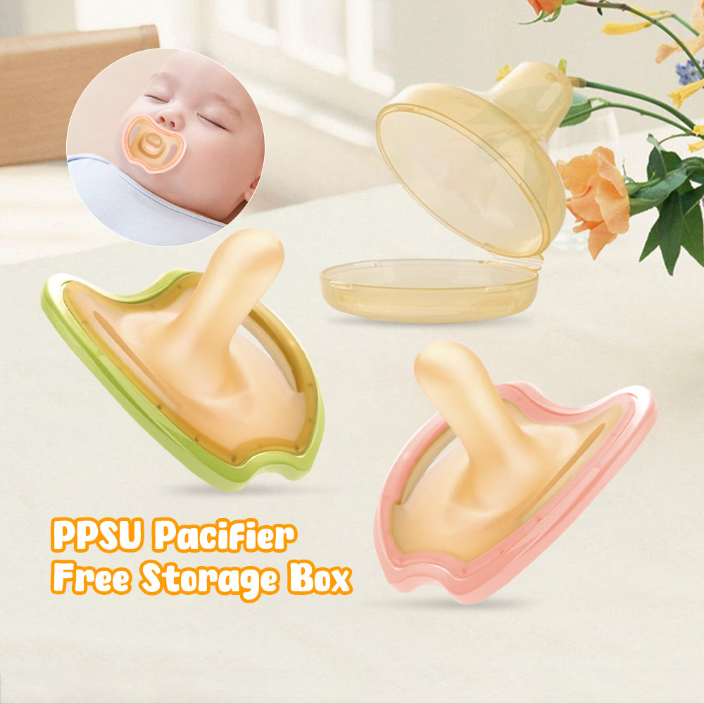 Mombaby Pacifier For Baby Pacifier With Case PPSU Nipple For Newborn ...