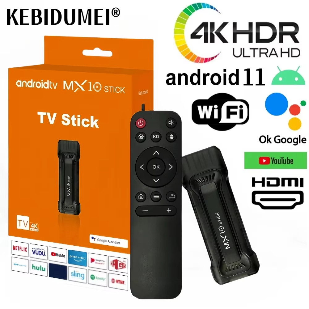 Mini TV Stick Android 11 Supports 4K 2.4G And 5G Video Game Decoder ...