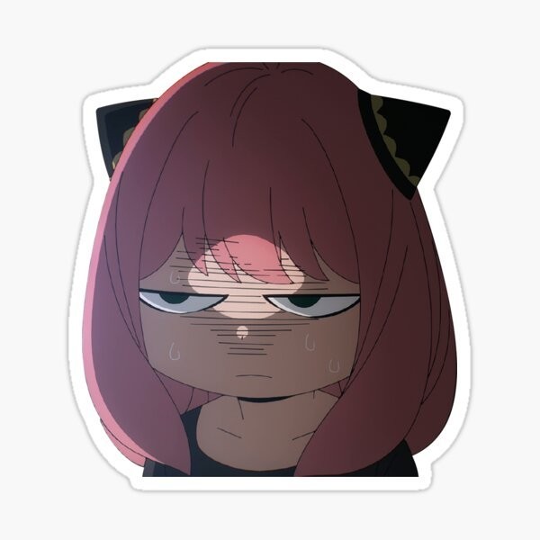 Spy x Family Anya Smug Face Canvas Print for Sale by AnimeMart07