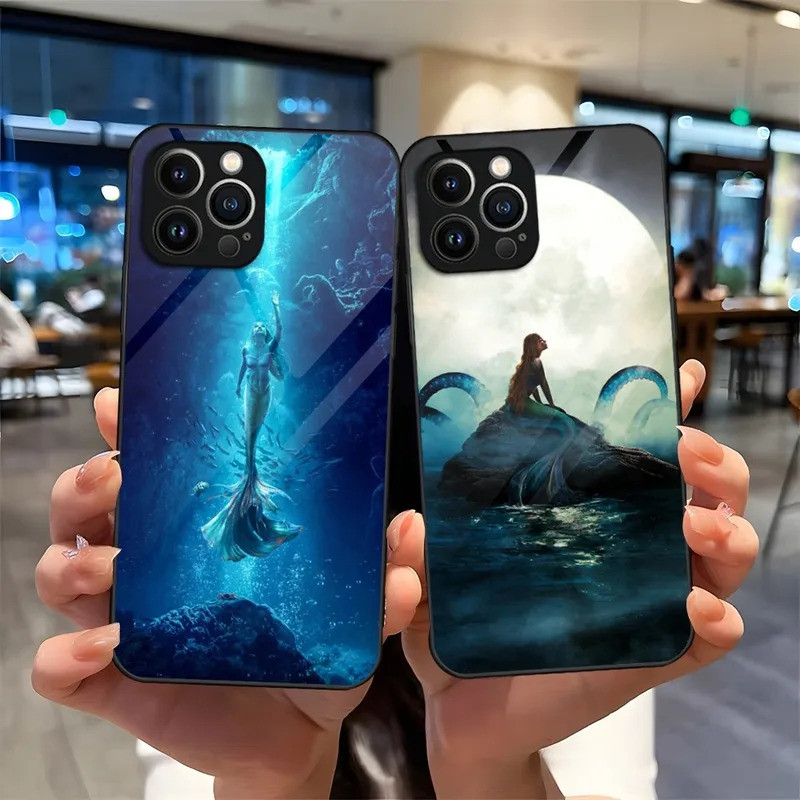 The Little Mermaid Phone Case For iPhone 13 15 14 12 11 Pro XS Max Plus