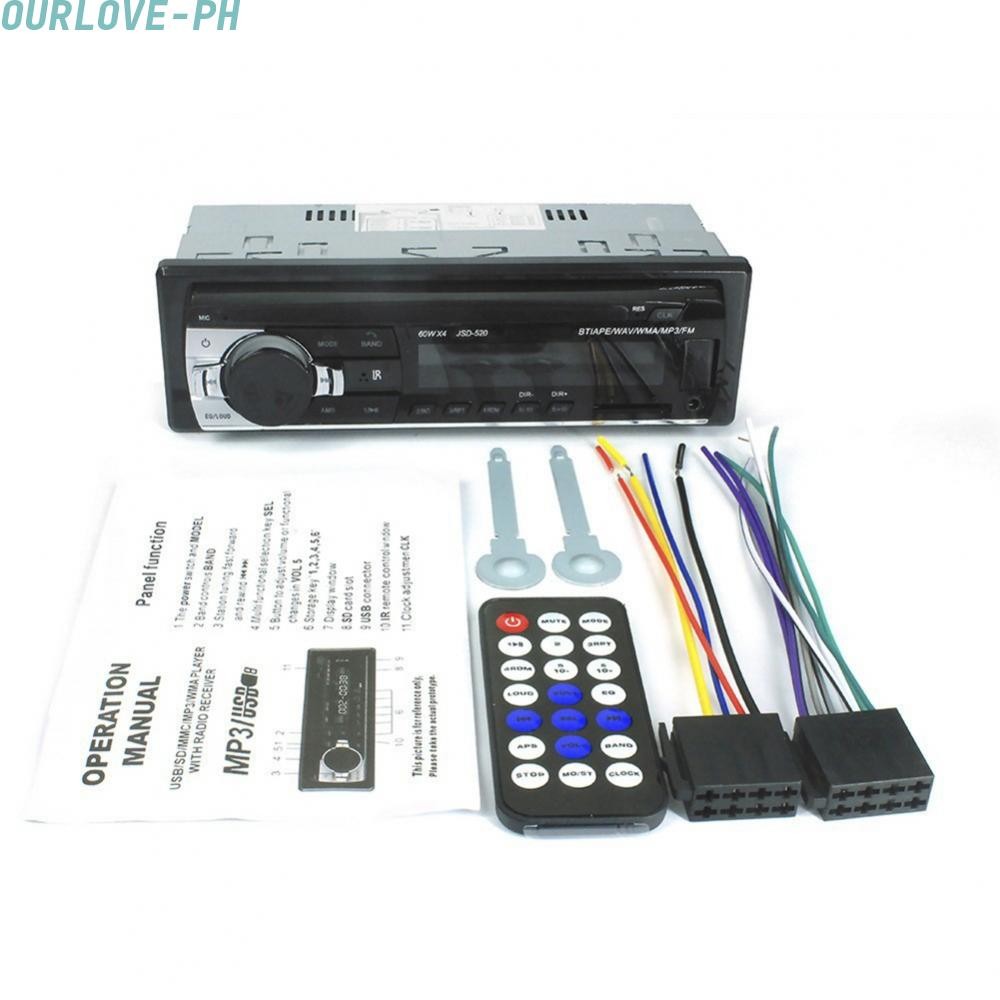 High Power Car Stereo 60W Output with Multiple Media Options Available