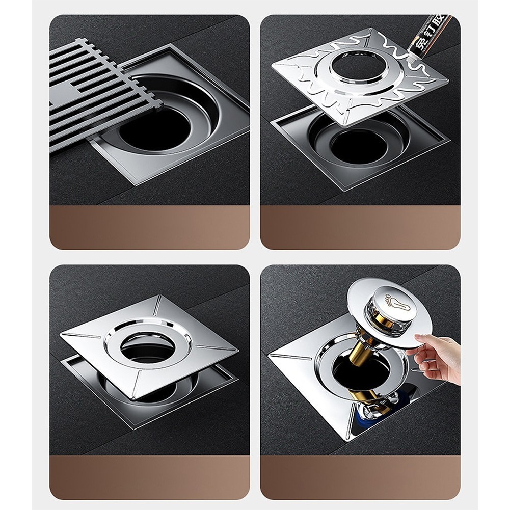 ⭐ Hot selling ⭐ AntiClogging Drain Stopper Builtin Filter Convenient