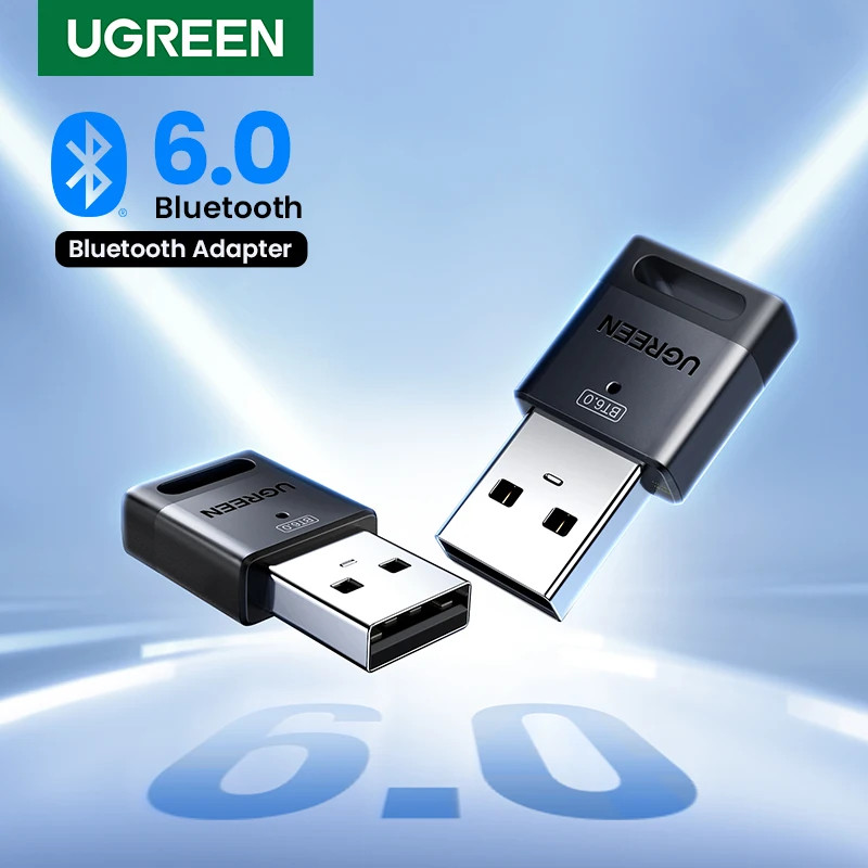 UGREEN USB Bluetooth Adapter, Bluetooth 6.0 Dongle for PC Windows 11/10 ...