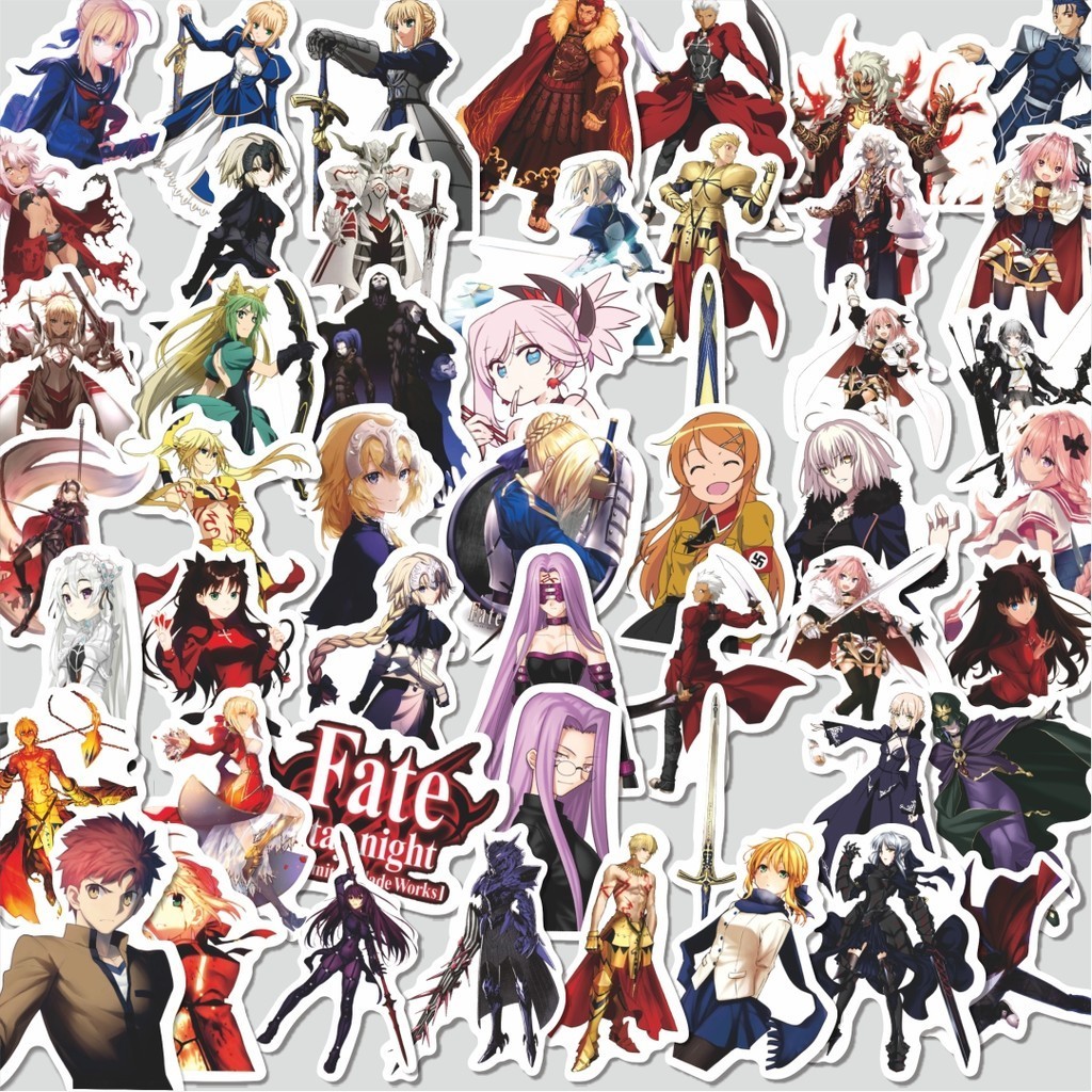 Cutting Pack Sticker Fate/Zero Sticker Contents 100Pcs Cool Cute ...