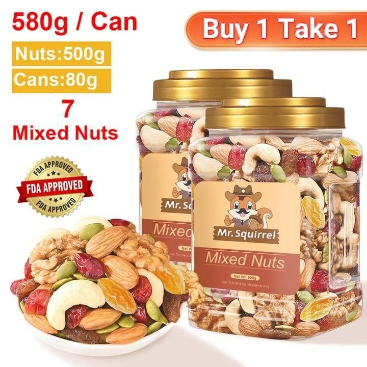 500G Mixed Nuts And Fruits Buy 1 Take 1 Trail Mix Fruits And Nuts ...