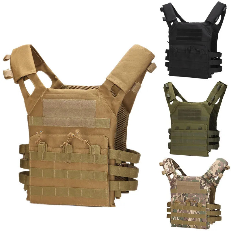 Nylon Tactical Vest Body Armor Hunting Carrier Airsoft Accessories ...