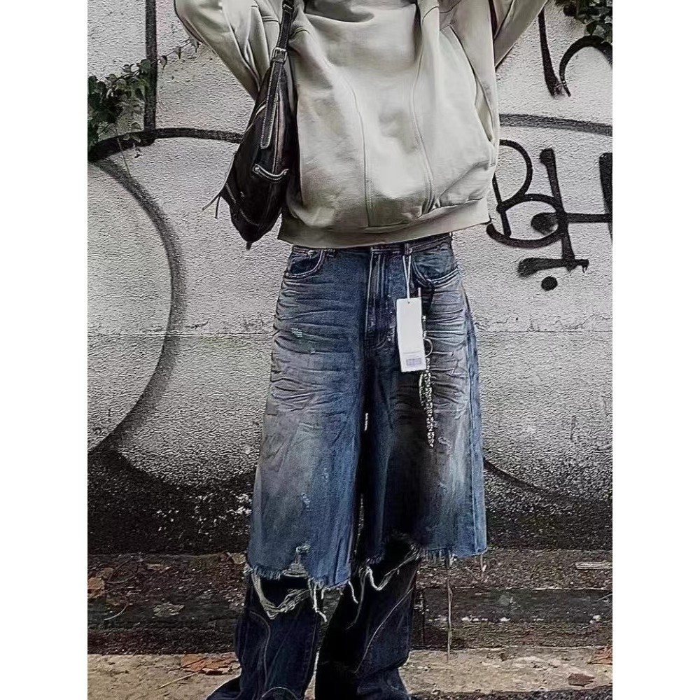 Heavy Craft Grailz Project Pleated Wash Dirty Dyeing Destruction ...