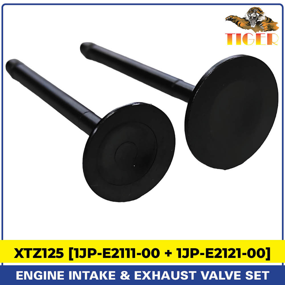 TIGER Yamaha XTZ125 Intake & Exhaust Engine Valve Set [1JP-E2111-00 ...