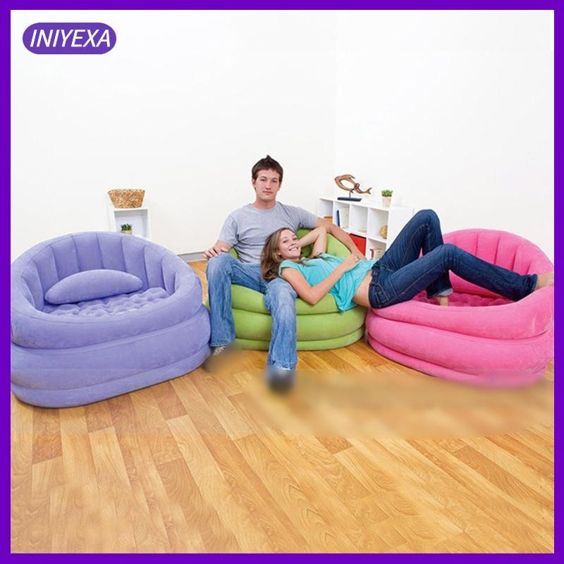 [Iniyexa] Inflatable Couch Lazy Sofa Indoor Lounge Sofa Adults Kids ...