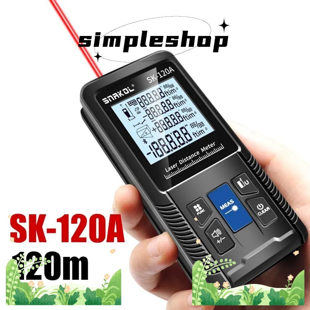 SIMPLE Laser Distance Meter, Measure Tools Professional Infrared