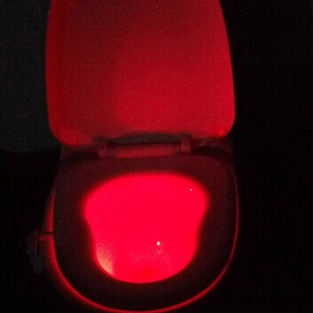 Toilet Sensor Light Easy Installation Auto Turnoff Round Edge Auto