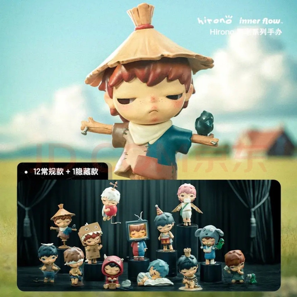 POPMART authentic hirono v4 Mime Seriesofficial art toy | Shopee ...