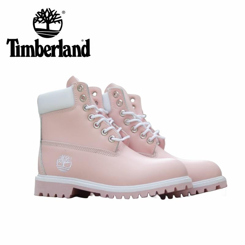 Timberland Nubuck Leather - pink Anti Fatigue Outdoor Classic High Top ...