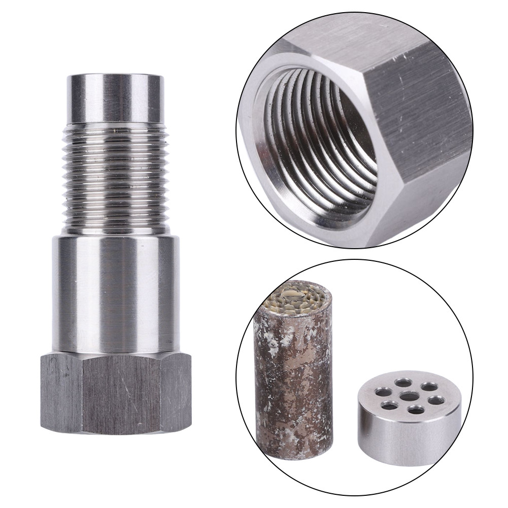 M18x1.5 Oxygen Sensor Spacer Adapter Check Engine Light Mini Catalytic