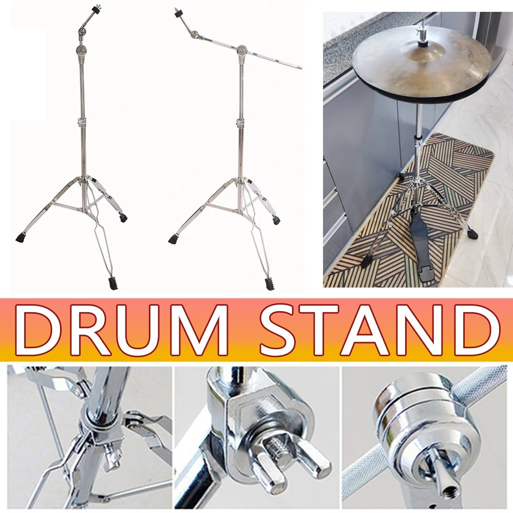 Cymbal Stand With Straight And Inclined Dual Purpose Cymbal Frame Boom ...
