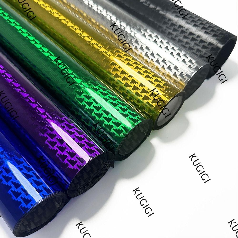 KUGIGI Motorcycle Body Stickers, Forged Carbon Fiber High Gloss Carbon ...