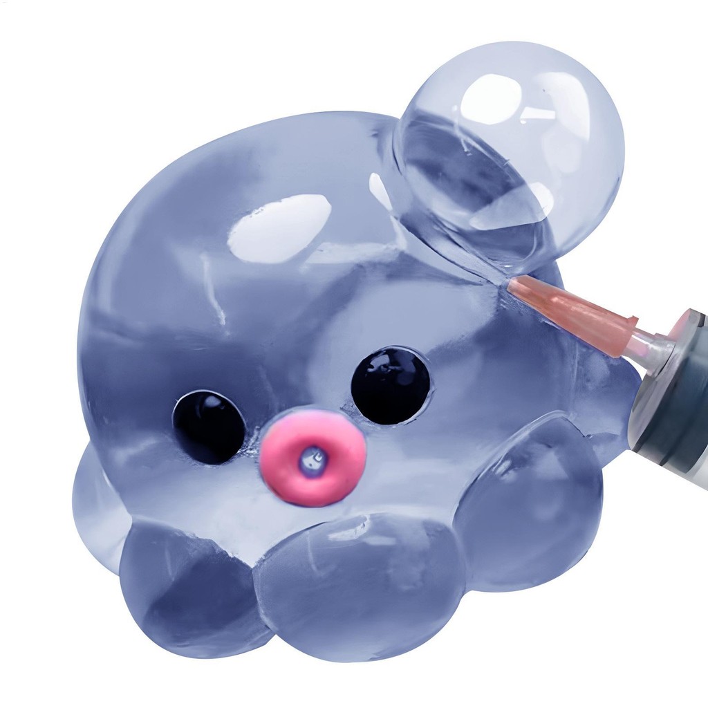 Squishy Bubble Pop Fidget Toy, Squeeze Sensory Ball & Octopus Popper ...