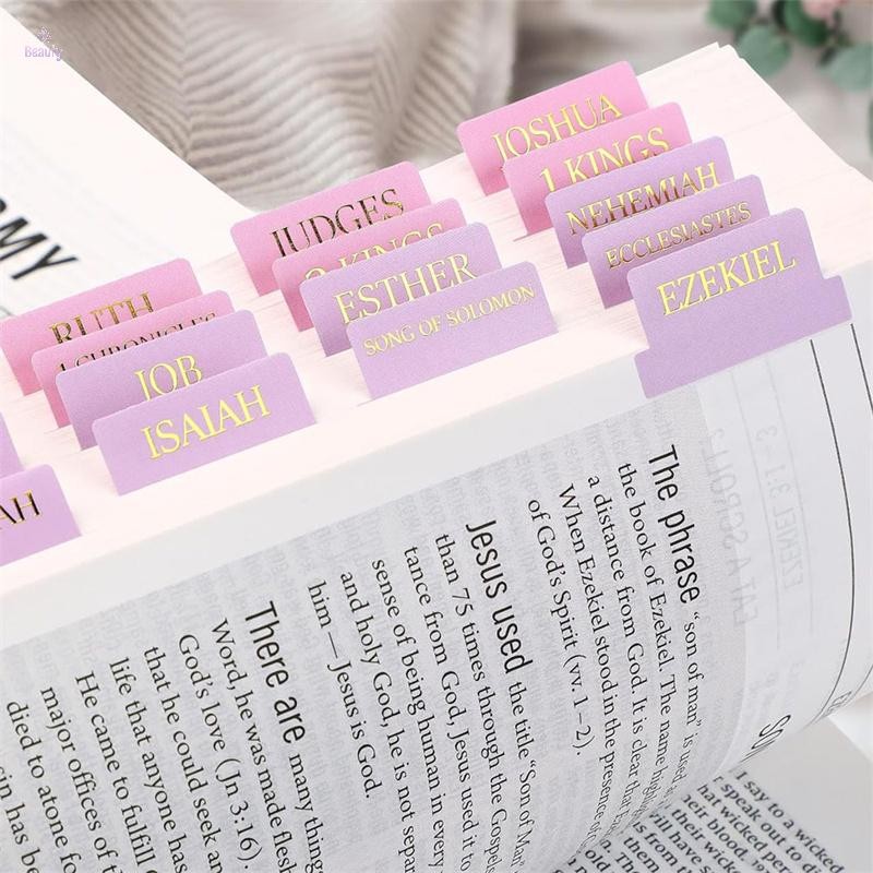 3 Sheets(90pcs) Bible Tabs Large Print And Easy-To-Read Bible ...
