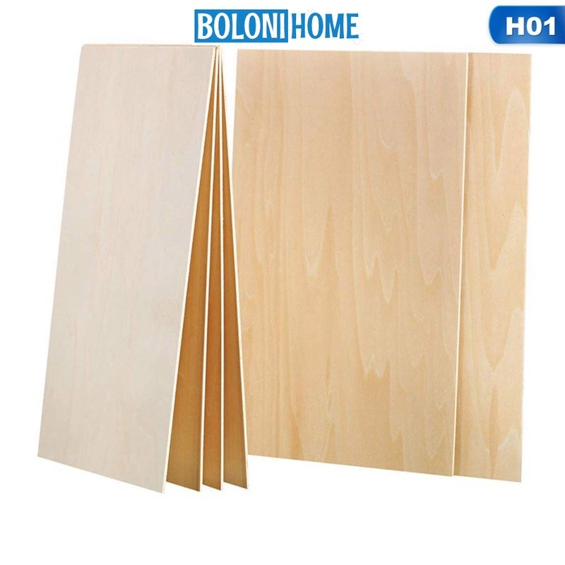 Boloni 5Pcs 2Mm A4 Balsa Wood Sheets Wooden Plate 210X297X2Mm For House ...