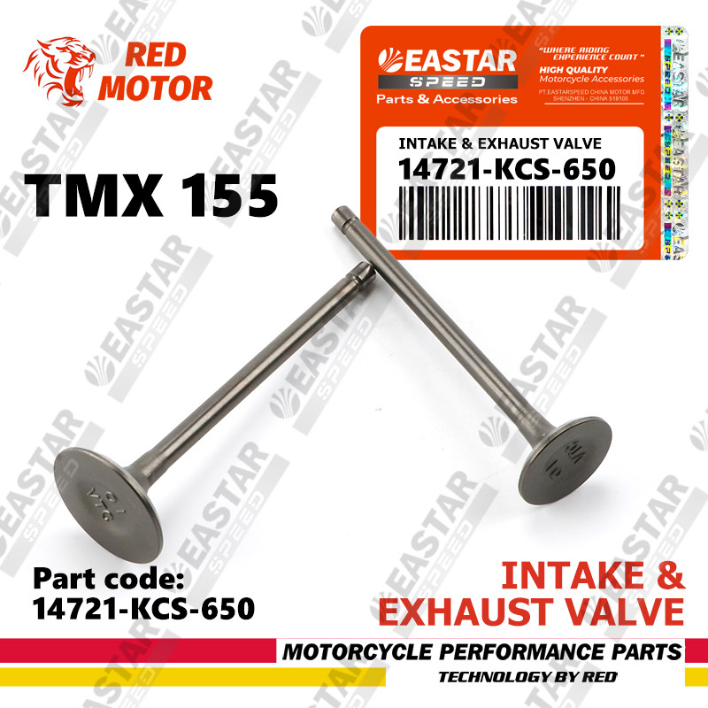For TMX 155 CDI Engine Valve Set(Intake & Exhaust Valve) | Shopee ...