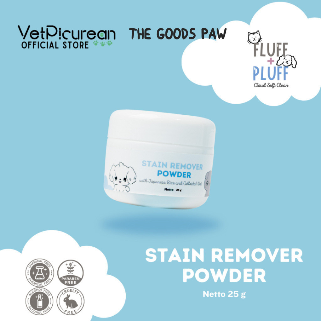 MATA Vetpicurean Fluff +Pluff Eye Stain Remover Powder Eye And Face ...