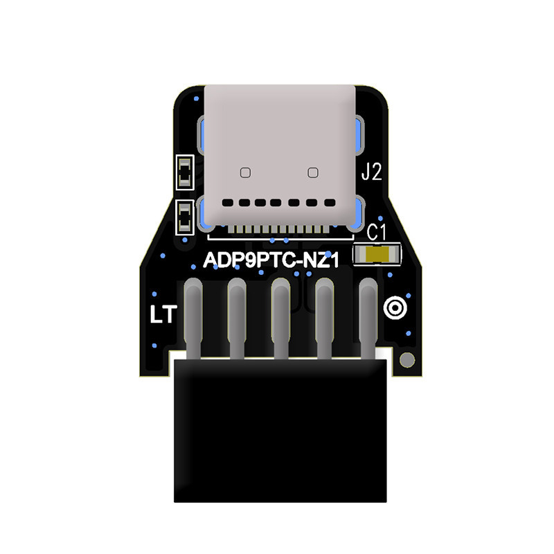 USB2.0 9Pin to Type C Converter USB 2.0 9/10Pin Internal Motherboard ...