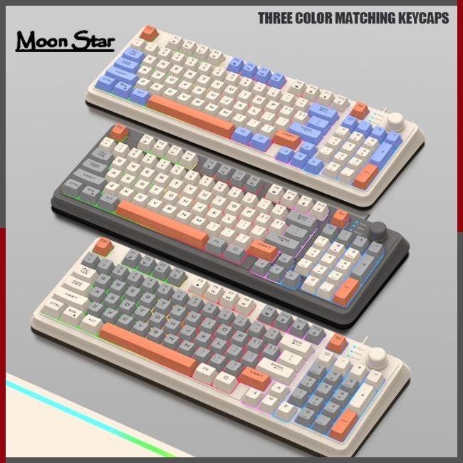 【COD】 K82 Mechanical Keyboard Wired Compact PC Keyboard With Number Pad ...