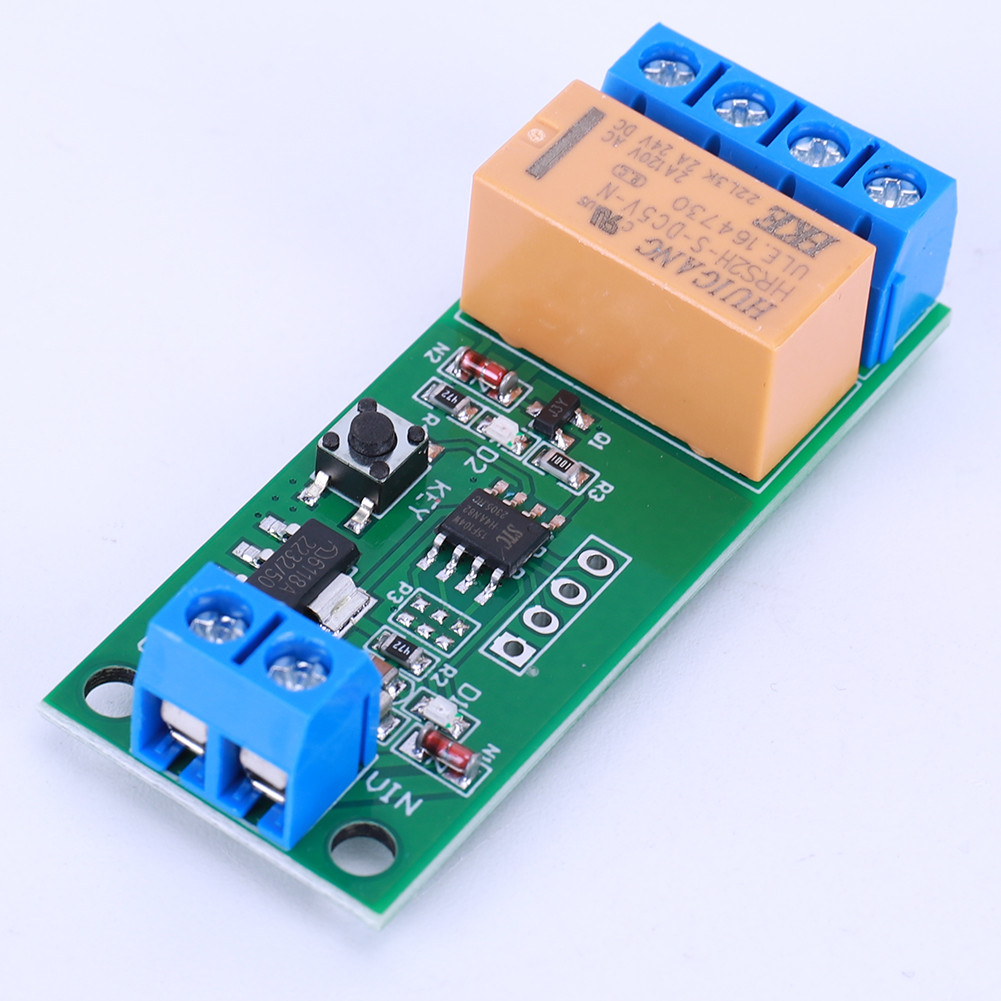 DC 5/6/9/12V Motor Reverse Polarity Module Time Adjustable Delay Relay