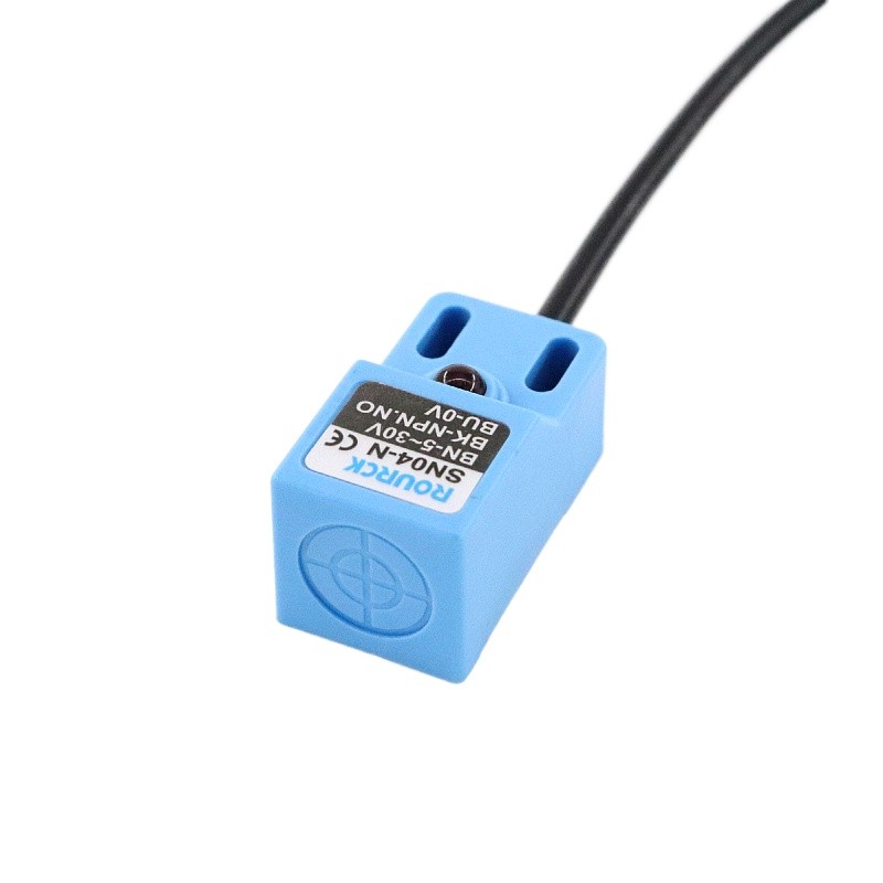 Square metal sensor SN04-N proximity switch three-wire NPN normally ...
