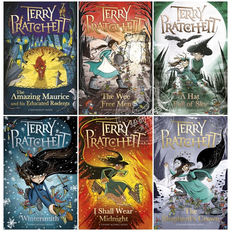 Discworld 6 sets of English original Discworld magic fantasy world can ...