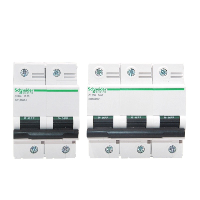 Schneider miniature circuit breaker air switch C120H 2P 3P 4P C type D