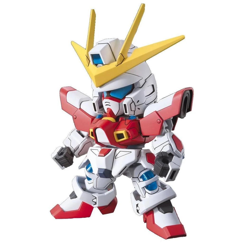 Bandai BB Senshi #396 Build Burning Gundam Model Kit (Gundam Build Fighters Try) - No Glue Needed - View #6
