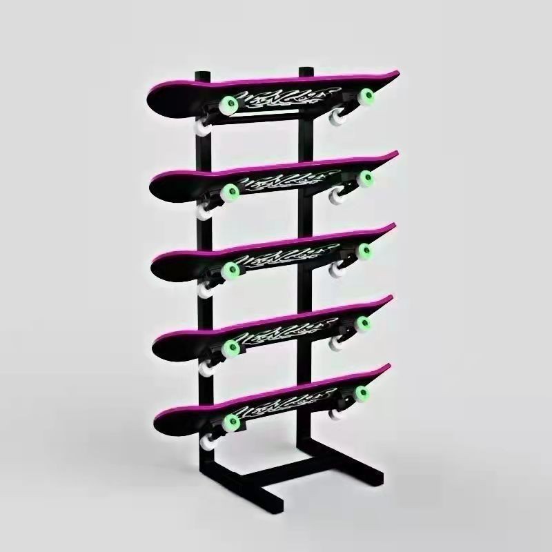 Skateboard Rack Shelf Display Rack Wall Mountable Shelf Floor Storage ...
