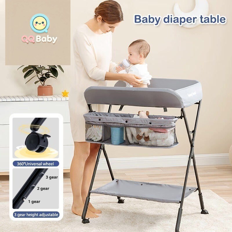 【SG Seller】Reinforced Diapers Changing Table Foldable Multifunctional ...