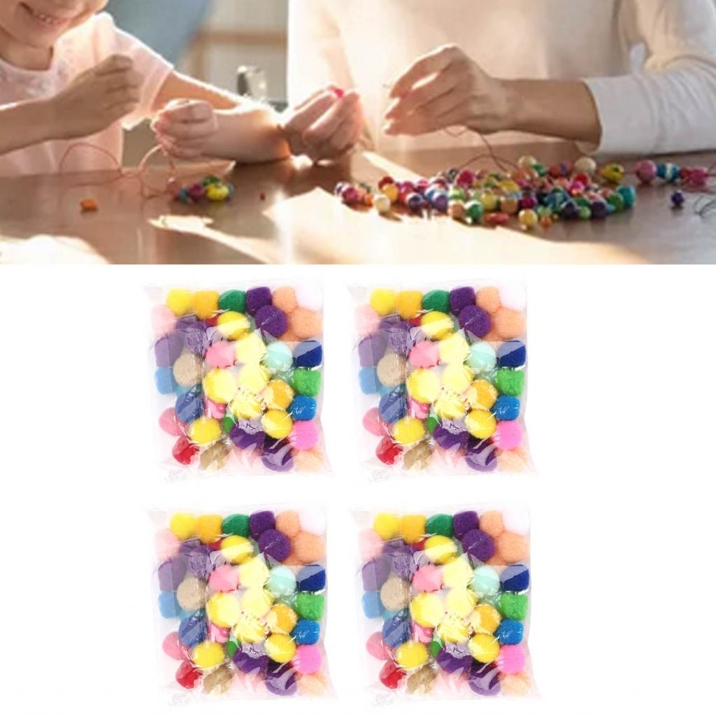 Buybest1 For Needlework Bouquet Multicolor Artificial Flowers Pompoms