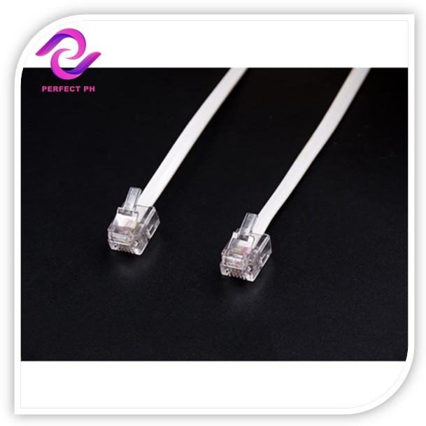PERFECTPH RJ11 Cable Telephone Line Wire 4-core Finished Customized ...