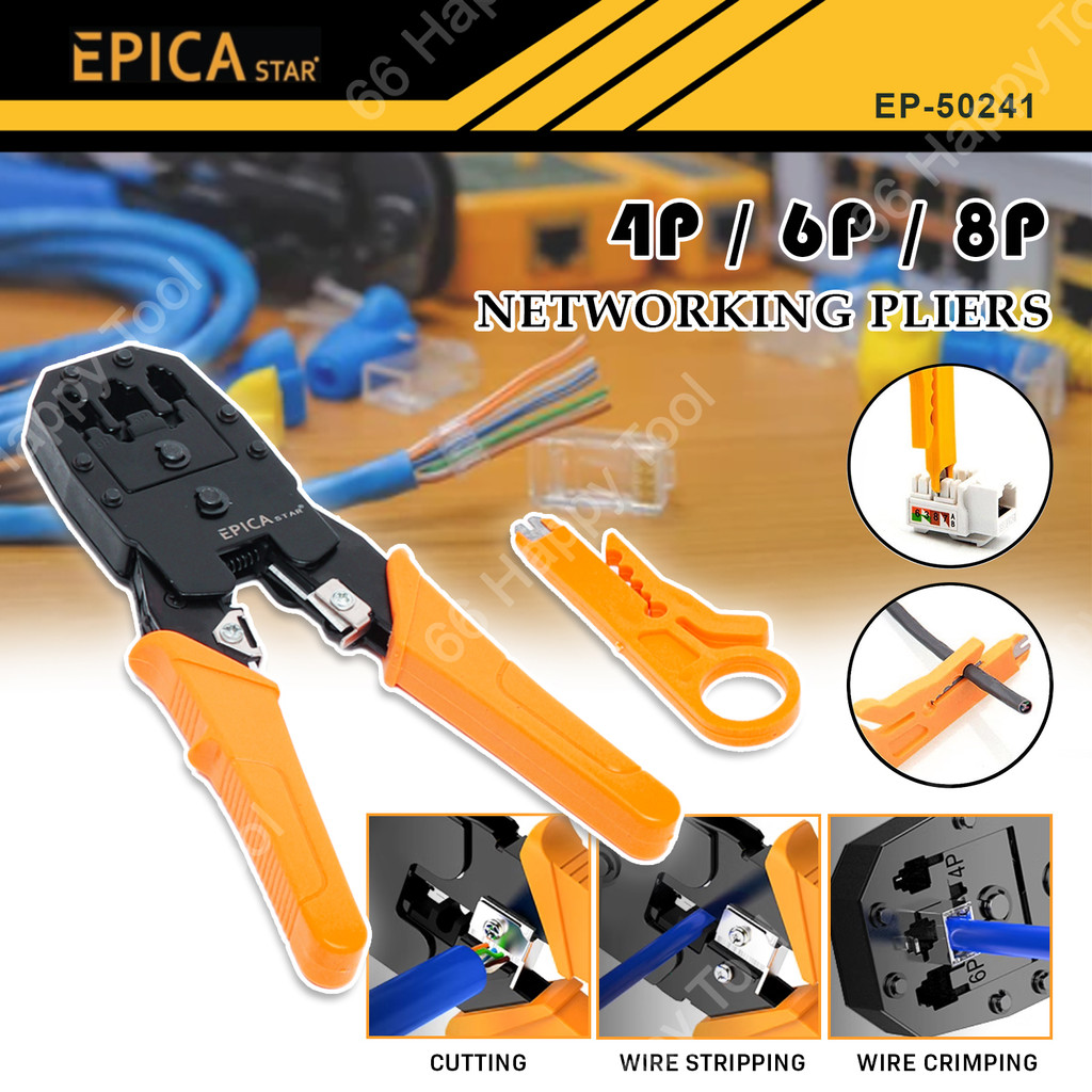 EPICA STAR Networking Pliers Online Connect Network Crimper EP50241