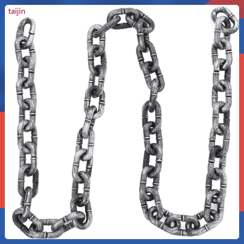 Barrier Chain Link Cosplay Accessory Costumes Fake Halloween Decorative ...
