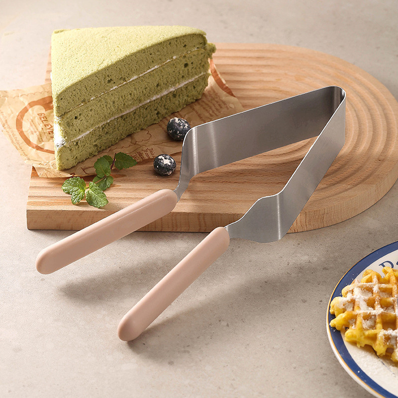 [EAS] Cake Slicer Cutter Stainless Steel Cake Server Cake Pie Slicer ...