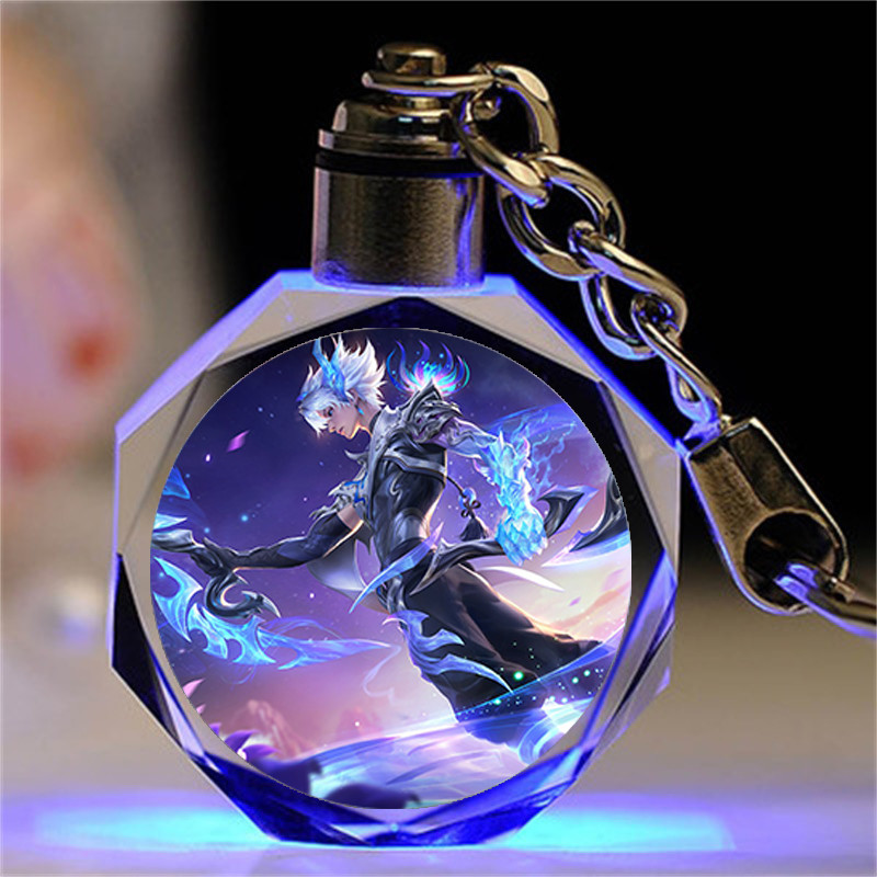 Key Chain keychain Voice keychain keychain couple gift King Glory ...