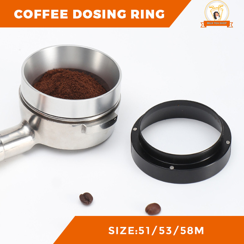 Coffee Powder Dosing Funnel Ring With 4 Magnet for Portafilters 51mm ...