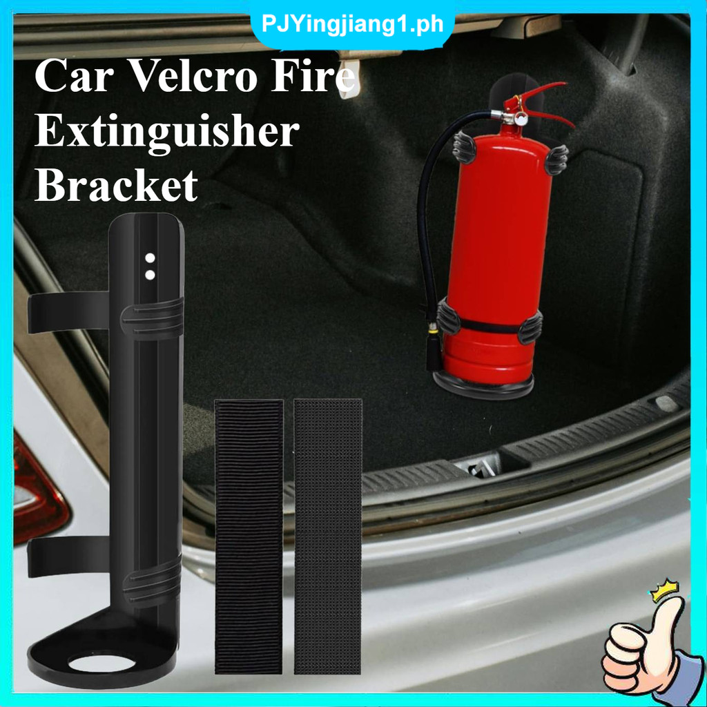 Car Fire Extinguisher Mount Holder Adjustable Universal Velcro Trunk ...