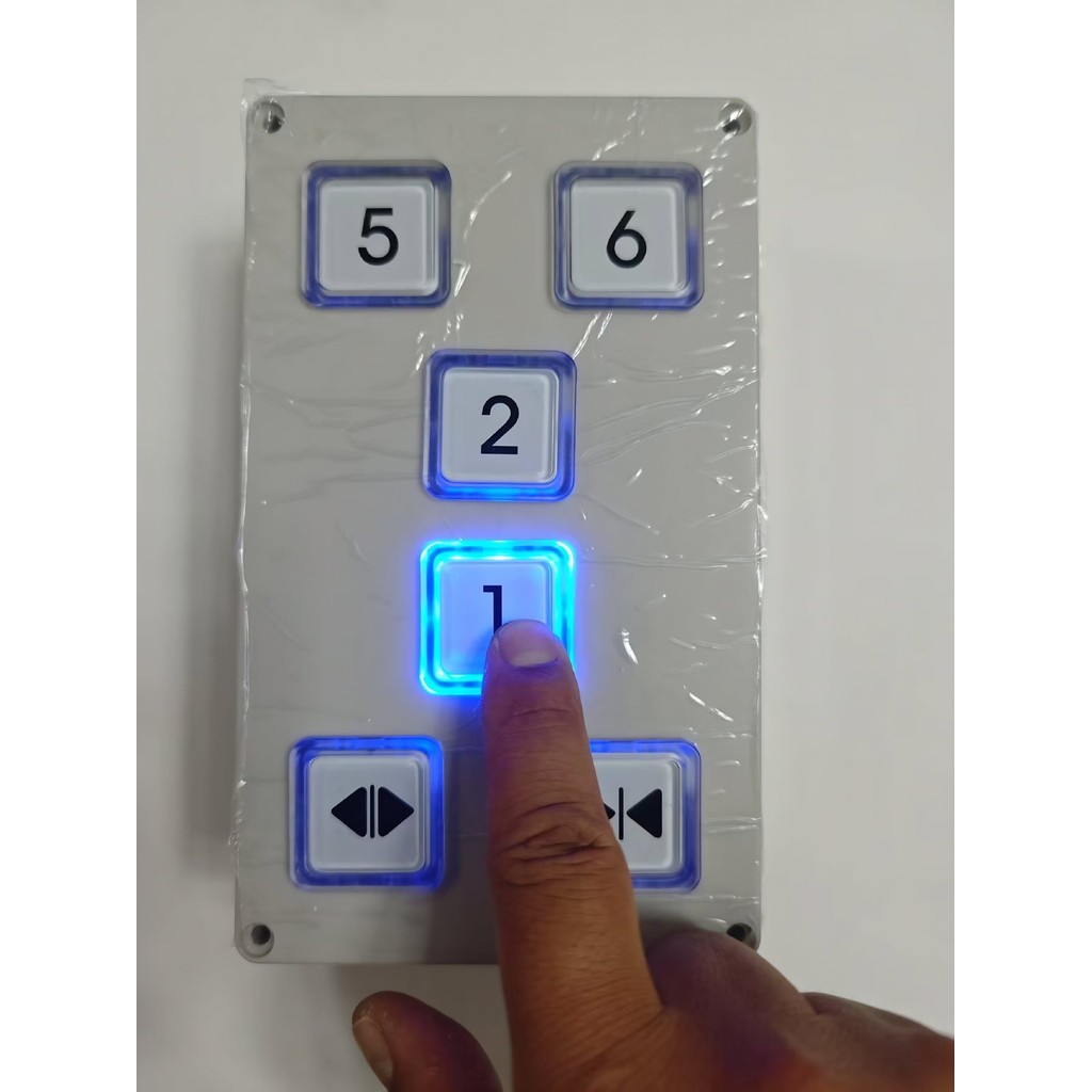 Luminous Elevator Button Box Children's Cognitive Model Button Digital ...