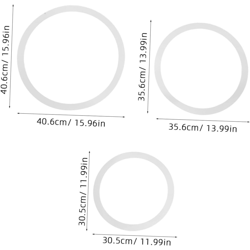IMIKEYA Drum Mute Ring for Drum Kit 4pcs Snare Drum Dampener Drum Kit ...