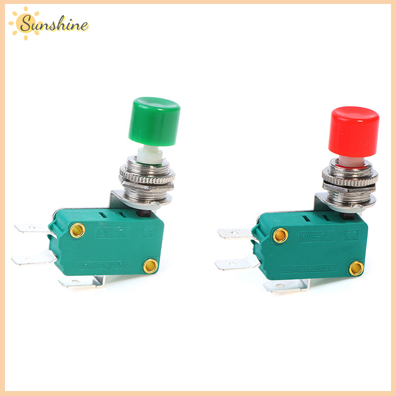 Sunshine> DS-438 Momentary Red /Green Push button Actuator Micro Limit ...