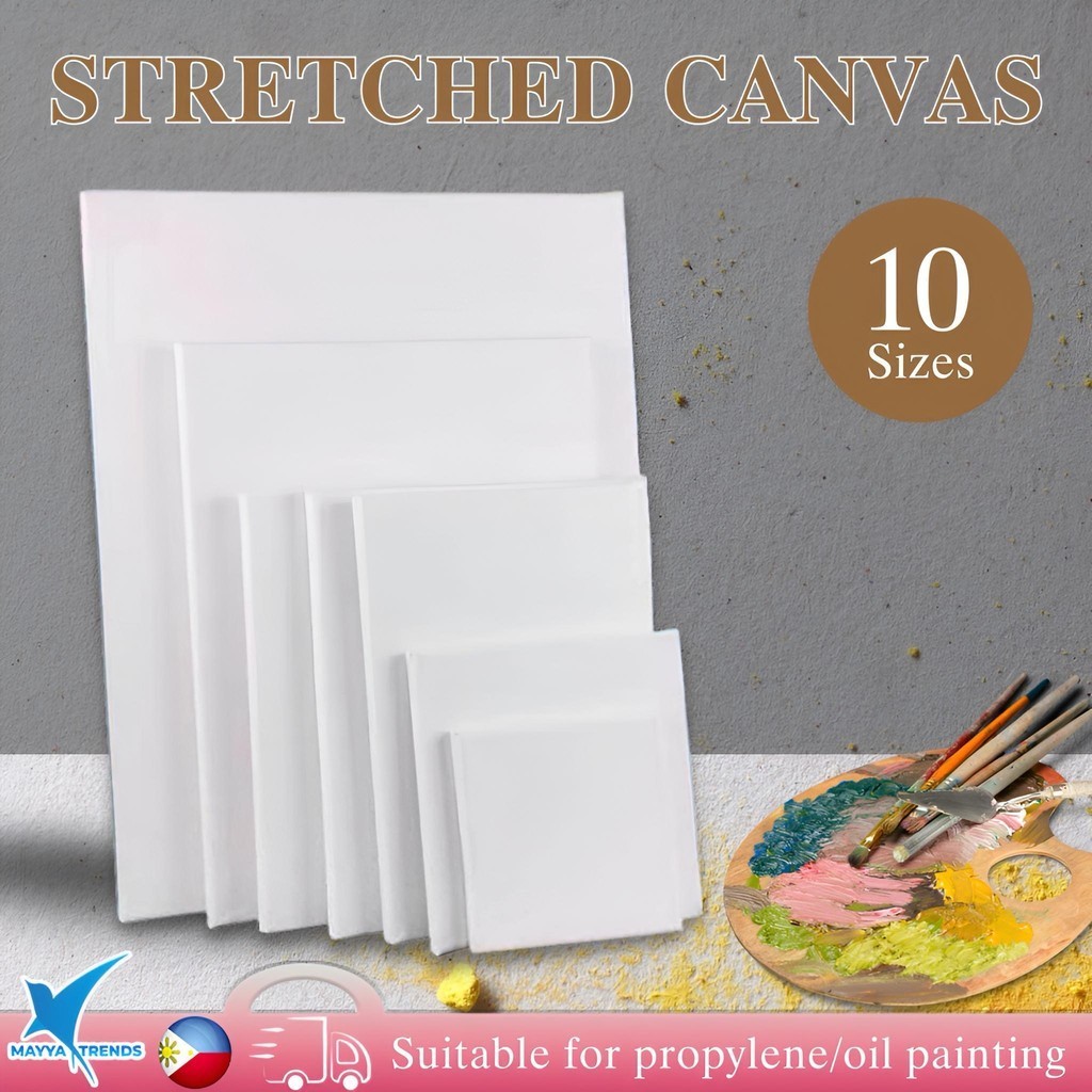 Canvas Board Painting Plain Cotton for Oil and Acrylic Drawing Art ...