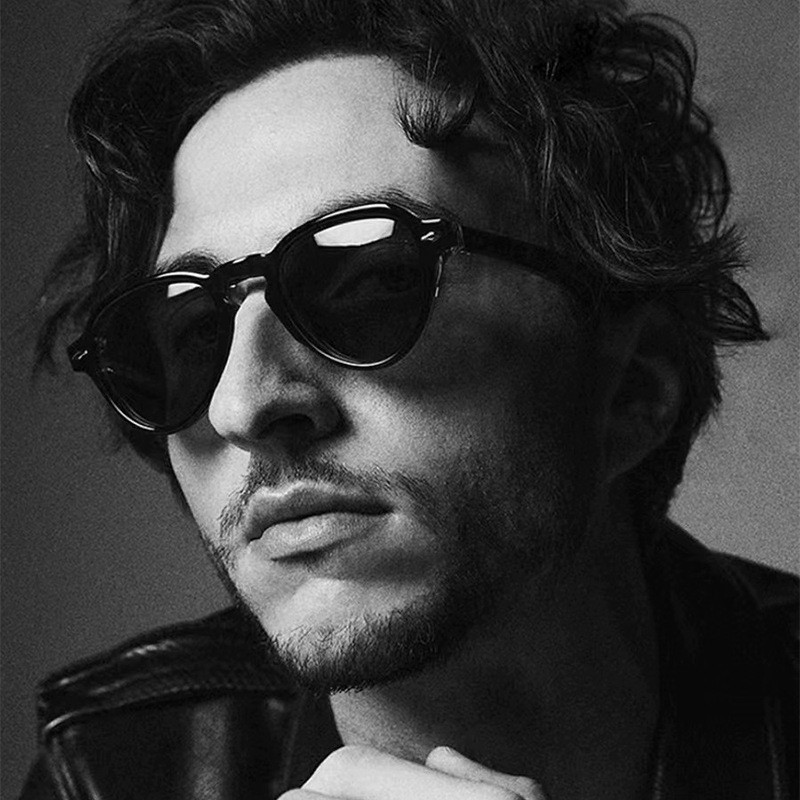 Bestum Retro Rivet Sunglasses - Tinted Lens With 100% UV400 Protection, Includes Hard Case