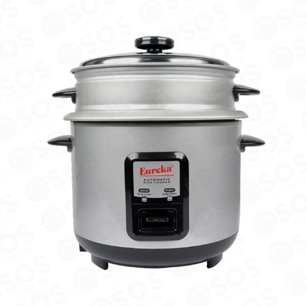 Eureka Rice Cooker 1.0 Liter / 5 cups w/ Keep Warm System & Steamer ERC ...